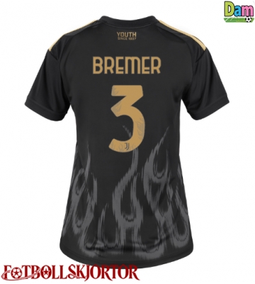 Juventus Gleison Bremer #3 Tredjetröja Dam 2026-27 Kortärmad